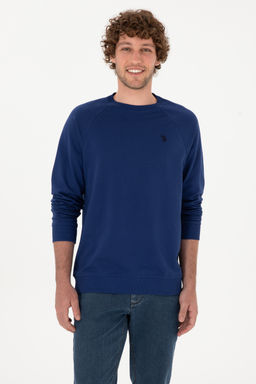 Erkek _ndigo Basic Sweatshirt Sepette S_rpriz _ndirim - U.s. polo assn фото 10