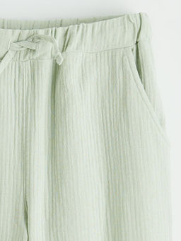 Beli Lastikli K?z ?ocuk Pantolon