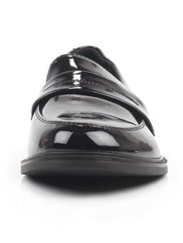 03-DCO163-1 BLACK Лоферы женские (натуральная кожа)