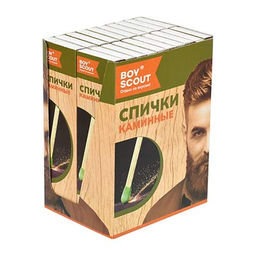 BOYSCOUT Спички Каминные 205 мм, 40 шт (отгрузка кратно 20 шт.) /40/20  фото 5