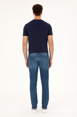 U. S. Polo Assn / Мужские синие джинсовые брюки - U.s. polo assn фото 4