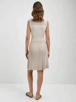 CONTE LDK 2322 Юбка женская beige - Conte elegant фото 4