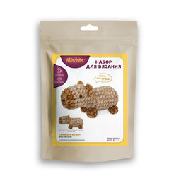 Набор для вязания Miadolla AMG-MN-0140 Капибара (велюр)