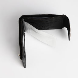 Портмоне на магнитах, отдел для купюр, карт, монет, цвет чёрный - Simaland фото 4