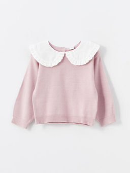 Bebe Yaka K?z Bebek Kazak ve Tayt 2li - Waikiki фото 2