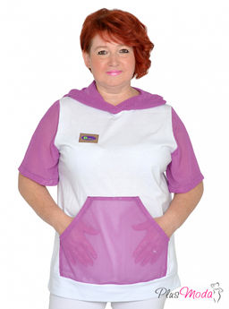 Футболка Модель №1608 размеры 44-84 - Plusmoda фото 7