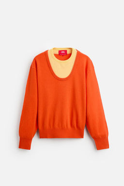 COLOUR BLOCK WOOL SWEATER X HARRY LAMBERT - Zara фото 16