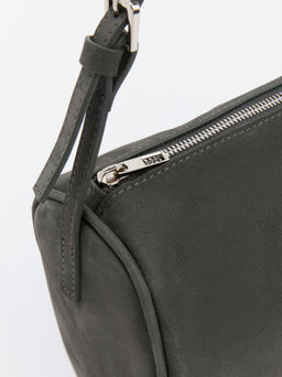 Женская сумка с ручками MAISON DAVID MARY Артикул 4489192, темно-серый фото 2