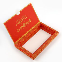 Цена за 5 шт. Коробка для шоколада с местом для денег «Волшебного Нового года», 20 х 2 х 12 см