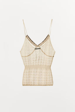 CONTRAST BOW KNIT TOP - Zara фото 5