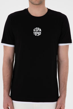 Erkek Regular Fit Bisiklet Yaka Siyah Ti__rt Sepette S_rpriz _ndirim - U.s. polo assn фото 6