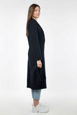 01-09621 Пальто женское демисезонное (пояс) - El podio фото 6