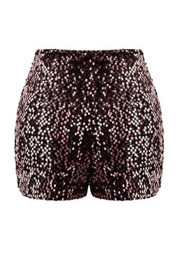 Gumus Super Mini Payet Sort & Bermuda TPRAW26SR00005 - Trendyolmilla фото 10