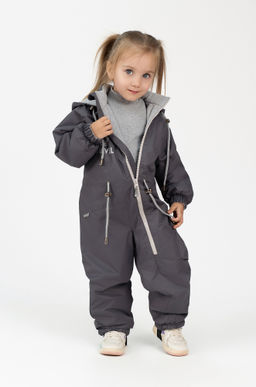 Комбинезон демисезонный серый