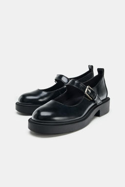 PLATFORM BUCKLE MARY JANE SHOES - Zara фото 5