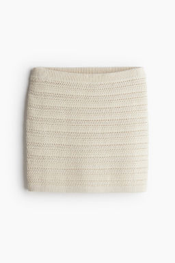 Falda efecto crochet - H&m фото 6