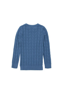 Темно-синий базовый свитер для мальчика Неожиданная скидка в корзине - U.s. polo assn фото 2