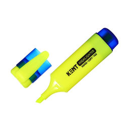 Цена за 4 шт. Маркер-текстовыделитель Calligrata, скошенный наконечник, узел 5 мм, жёлтый