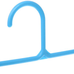 Цена за 3 шт. Вешалка для брюк 2шт "ИДЕЯДОМА", цвет голубой, 5 отд, 30*30см (Лейбл Селфи)