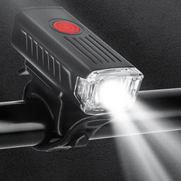 Фонарь передний COMIRON FR21 корпус: ABS; свет: XPG LED, 400lm; аккумулятор 700 mAh, USB, влагозащищённый. /уп 125/500/ - Галеонтрейд фото 12