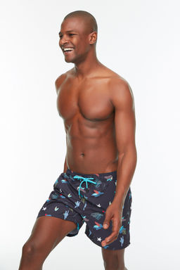 TRENDYOL MAN Lacivert Standart Boy Mayo Deniz Sortu TMNSS22DS0006 - Trendyolmilla фото 2
