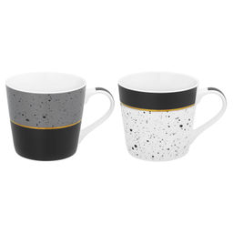 Набор 2 кружек 400 мл 13*9,7*9 см "Брызги"