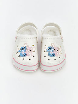 Lilo ve Stitch Bask?l? K?z Bebek Ev Terli?i