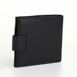 Портмоне мужское на магните, отдел для карт, монет, чёрное