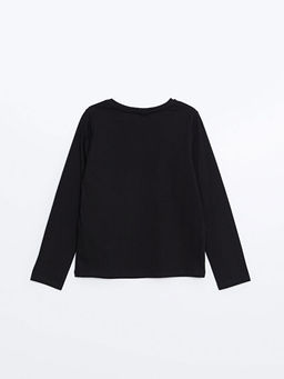 Bisiklet Yaka K?z ?ocuk Ti??rt - Waikiki фото 3