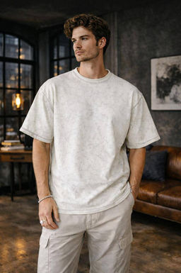 KM1877 Футболка (хлопок) БЕЛЫЙ