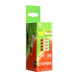Батарейка алкалиновая GP Super, AAA, LR03-40BOX, 1.5 В, набор 40 шт.