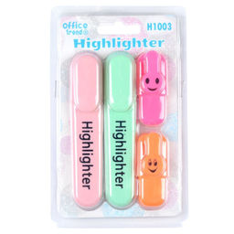 Текстовыделитель набор 4 штуки / H1003 /уп 48/288/