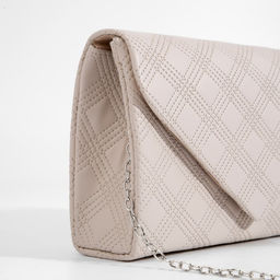 Сумка-клатч на клапане, цвет бежевый - Simaland фото 5