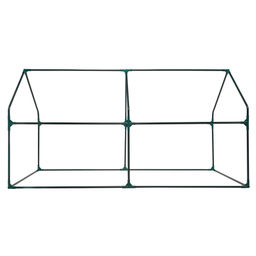 UGH-S31 L180 GREEN/GREEN Парник уличный, 180x90x90см. Металлическая труба в ПВХ, цвет зеленый. Тент из армированного полиэтилена 135г/м2, цвет сетки зеленый. TM ФитоЛето