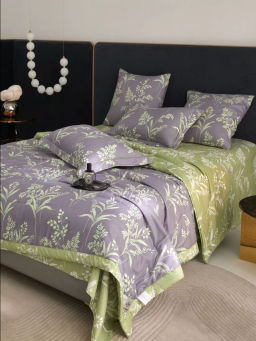 Одеяло Mency двухстороннее с простыней и наволочками ODMENHD12 Семейный фото 6