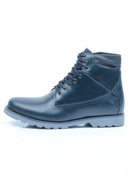 01-278498 NAVY Ботинки мужские зимние (искусственная кожа, шерсть)