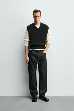 JEANS STRAIGHT FIT T?RMICO / Negro