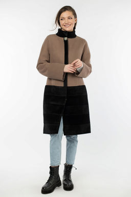 02-1065 Пальто женское утепленное - El podio фото 2