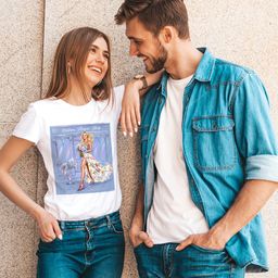 Эксклюзивная футболка Yana Pletneva упаковка плотный Zip пакет!