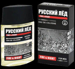 GGm060 ОДЕКОЛОН муж. Русский Лёд FIRE & NIGHT ( спрей-60мл ) .18