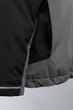 WATER-REPELLENT COLOUR BLOCK JACKET - Zara фото 7