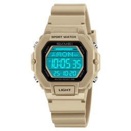 Часы наручные Skmei женские электронные спортивные 2573coffee