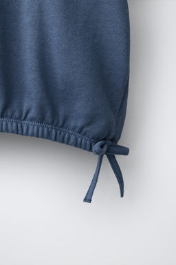 CONJUNTO CAMISETA LAZOS Y PANTAL?N JOGGER / Azul medio - Zara фото 8