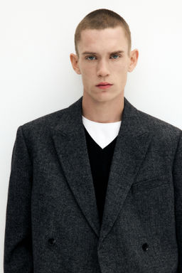 Americana de doble botonadura Relaxed Fit - H&m фото 8