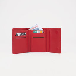 Кошелёк на магнитах, цвет красный - Simaland фото 5