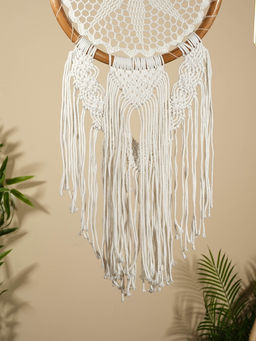 Ловец снов «Белый цветочек», 32×100 см