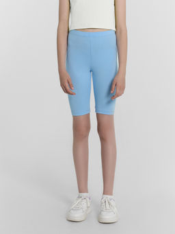 Шорты для девочек в голубом цвете - Mark formelle фото 2