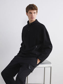 Uzun Kollu Polar Erkek Hoodie