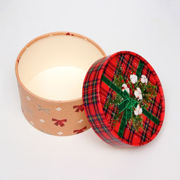 Набор подарочных новогодних коробок 3 в 1 «Клетка», 16×10, 14×9, 13×8.5 см