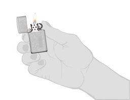 Зажигалка IPPO узкая Венецианская | Slim® Venetian® ZIPPO 1652  фото 4